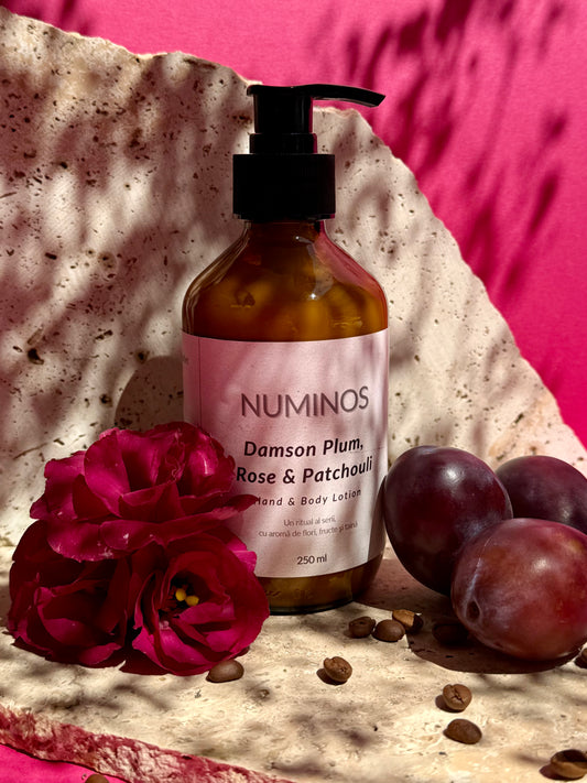 Damson Plum, Rose & Patchouli - Hand & Body Lotion