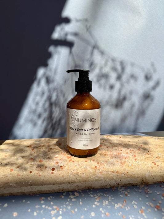 Rock Salt & Driftwood -  Hand & Body Lotion