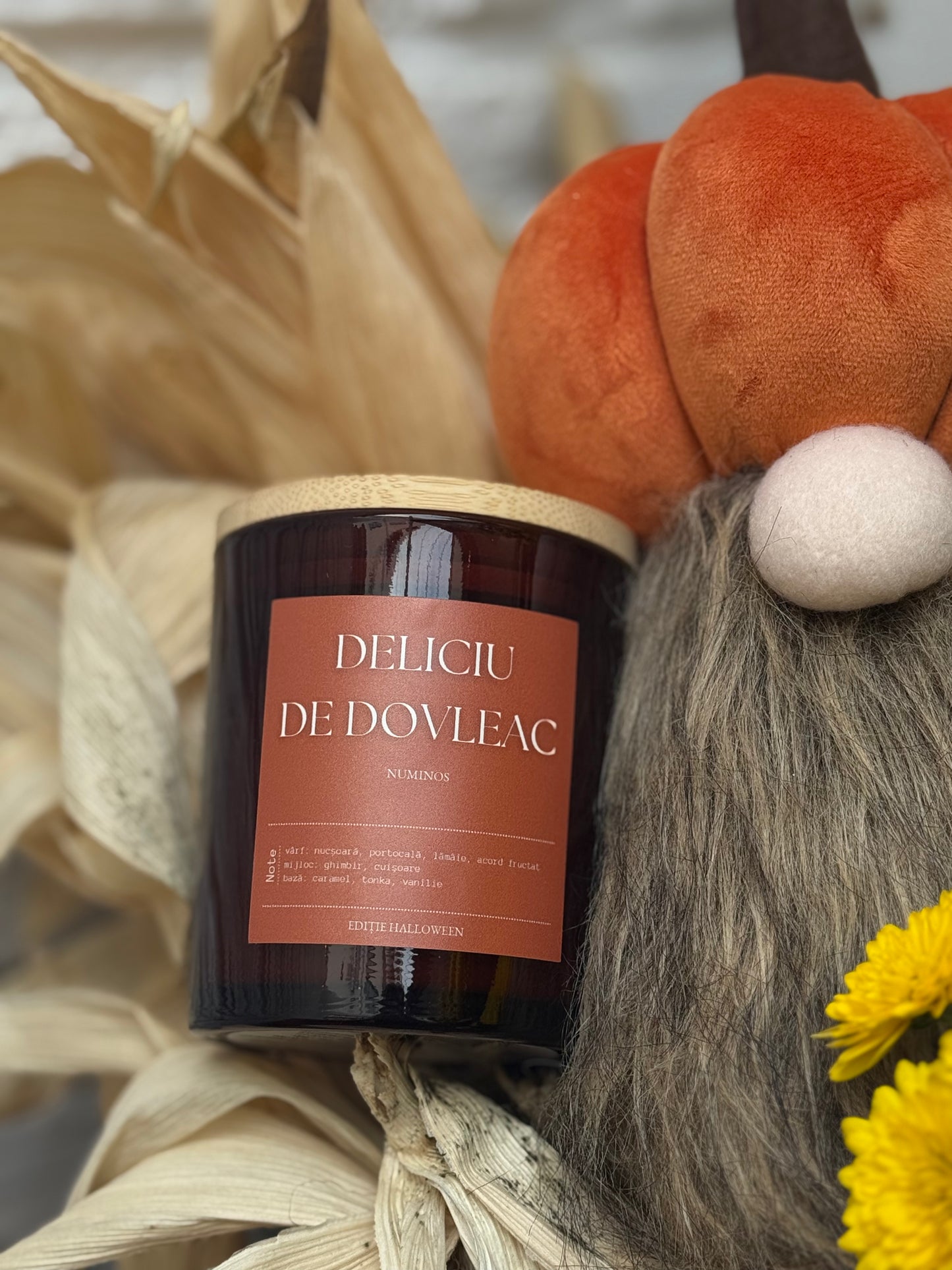 Deliciu de dovleac - lumânare parfumatǎ, ediție limitatǎ