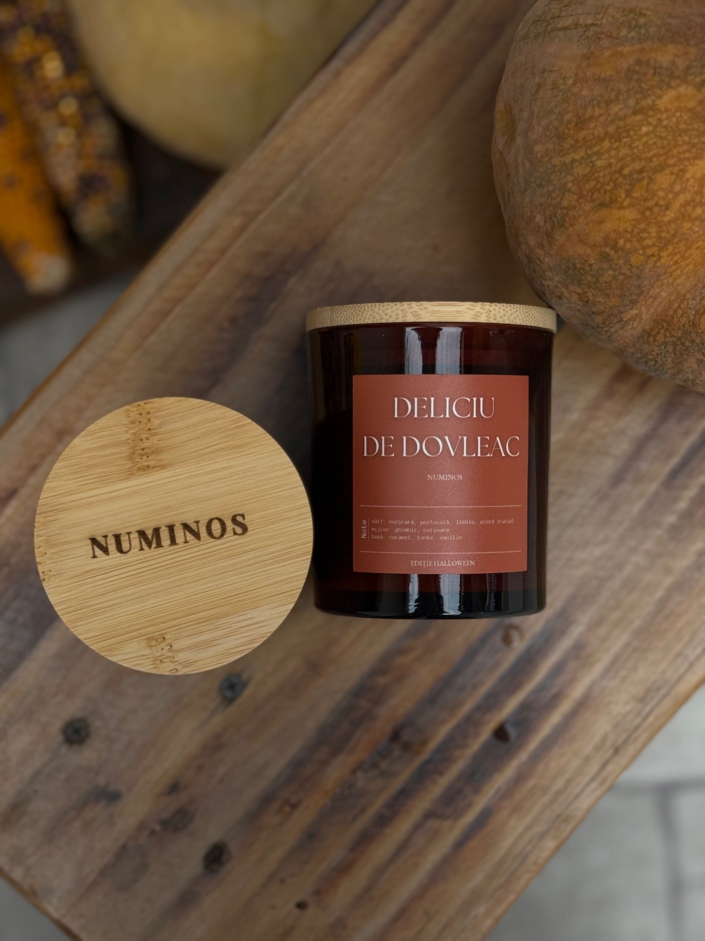 Deliciu de dovleac - lumânare parfumatǎ, ediție limitatǎ