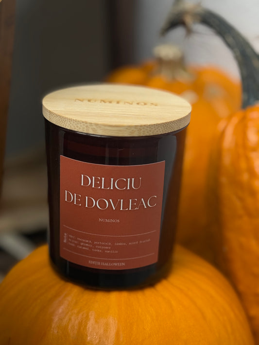 Deliciu de dovleac - lumânare parfumatǎ, ediție limitatǎ