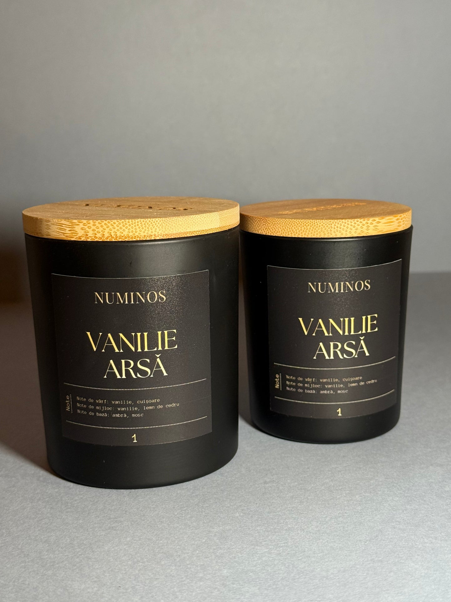 Vanilie Arsǎ - Lumânare parfumatǎ