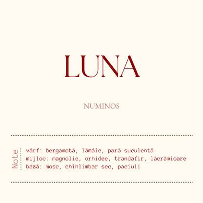Luna  - lumânare parfumatǎ