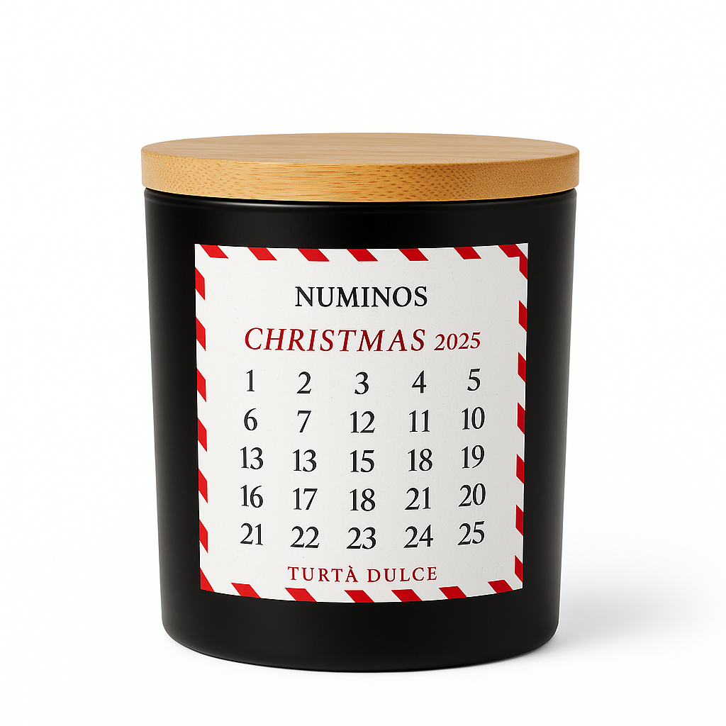 Lumânare parfumatǎ Countdown- editie de Crǎciun 2025