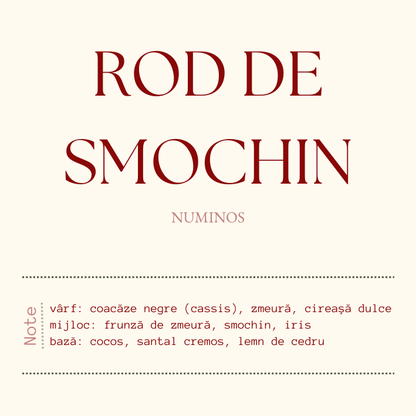 Rod de smochin - lumânare parfumatǎ