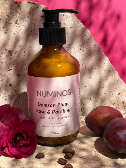Damson Plum, Rose & Patchouli - Hand & Body Lotion