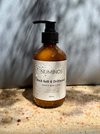 Rock Salt & Driftwood -  Hand & Body Lotion