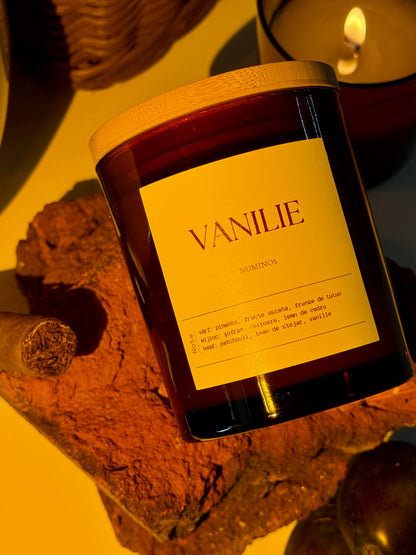 Vanilie - lumânare parfumatǎ