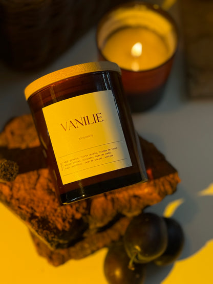 Vanilie - lumânare parfumatǎ