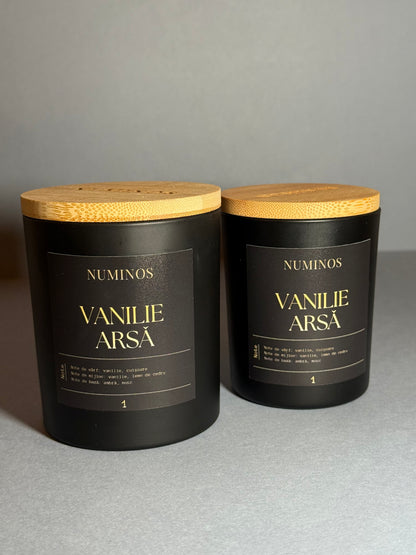 Vanilie Arsǎ - Lumânare parfumatǎ