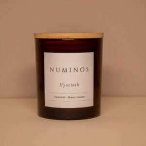 Lumânare parfumată din ceară de soia Numinos - Hyacinth (Zambilă)